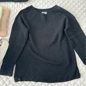 Sundays black cotton sweater GUC